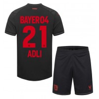 Bayer Leverkusen Amine Adli #21 Hemmadräkt Barn 2023-24 Kortärmad (+ Korta byxor)